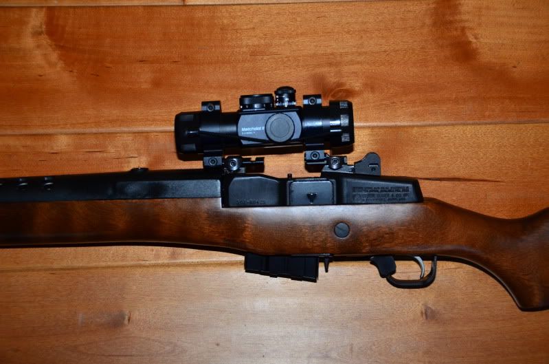 My experience with the Mini 14, tactical rails, and red dot sights